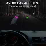 GlowSafe LED-Hondhalsband – Oplaadbaar USB-veiligheidslicht