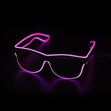 Gloeiende Neonbril - LumaGlow