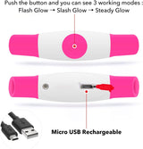 GlowSafe LED-Hondhalsband – Oplaadbaar USB-veiligheidslicht