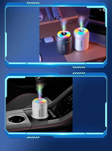 Mini Luchtbevochtiger met Aromatherapie - USB-aangedreven - Perfect voor Auto en Slaapkamer