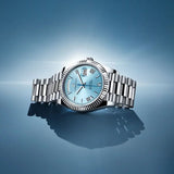 Luxe Heren Automatische Horloge – RVS, zelfopwindend, kalenderfunctie – Stijl voor elke gelegenheid