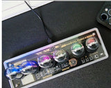 Vertikale LED Nixie Tafelklok – Chronix