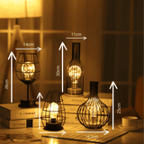 GlowPulse | Rustieke Tafellamp | Industrieel Ontwerp & Sfeerverlichting
