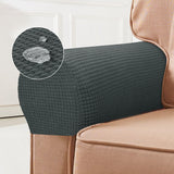 Stretch Armleuninghoezen – Spandex Hoezen voor Stoelen & Fauteuils, Set van 2, Bordeaux