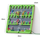 Peuter Parking Maze - Leer en Speel Met Letters