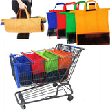 Shopping bags | Gemakkelijk uw boodschappen scheiden! - 4 stuks