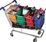 Shopping bags | Gemakkelijk uw boodschappen scheiden! - 4 stuks
