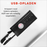 VoltBeam USB Fietslicht Set – Veiligheid en Gemak met Oplaadbare Batterijen