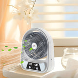 Draagbare Zonne-energie Ventilator en Nachtlamp – Multifunctioneel en Oplaadbaar