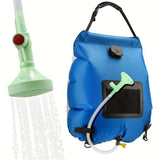 SunnyFlow Zonne-douchezak – Praktisch, Lekvrij en Met Temperatuurmeter