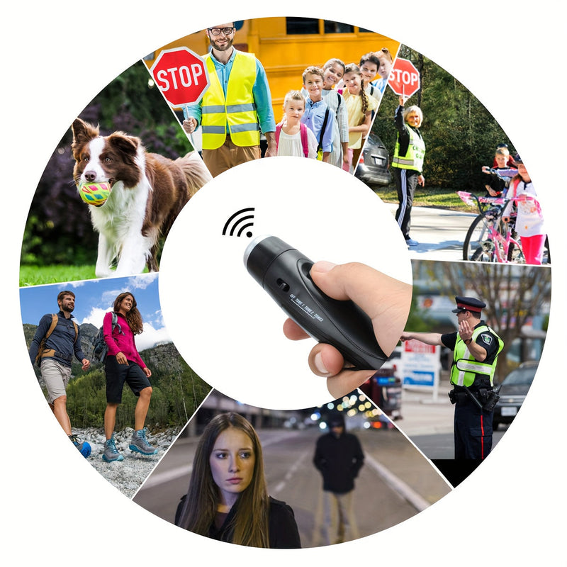 Elektronische Fluit voor Coaches en Scheidsrechters – Handheld Fluit met 3 Toonopties en Koord
