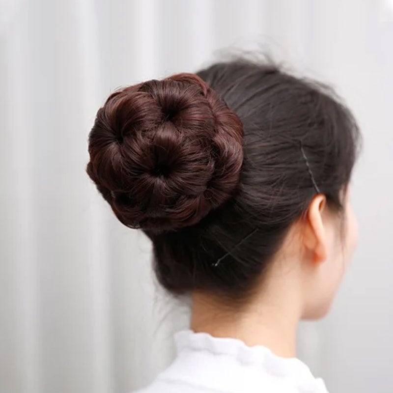 Bloemvormige Haarspeld met Haarverlenging – Fiora