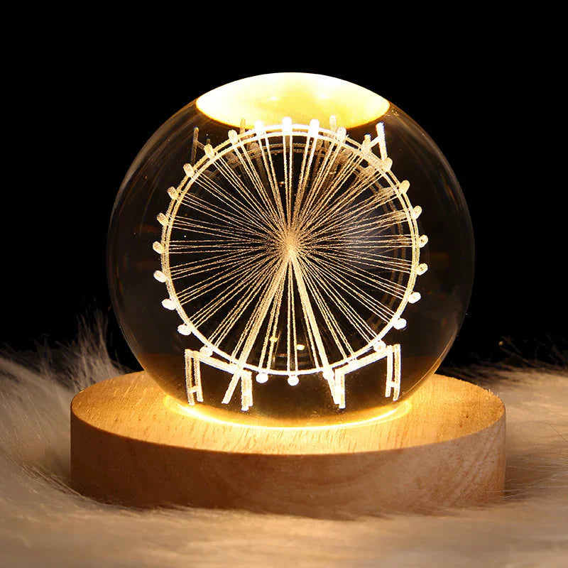 3D Kristal Sfeerlicht - GlowCryst