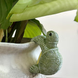 Speelse Cartoon Schildpad Hangende Planter – Ideaal voor Binnen en Buiten Decoratie