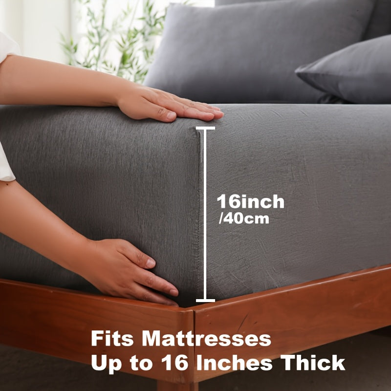 Zomerkoel Bamboevezel Hoeslaken – Luxe Ademend Comfort