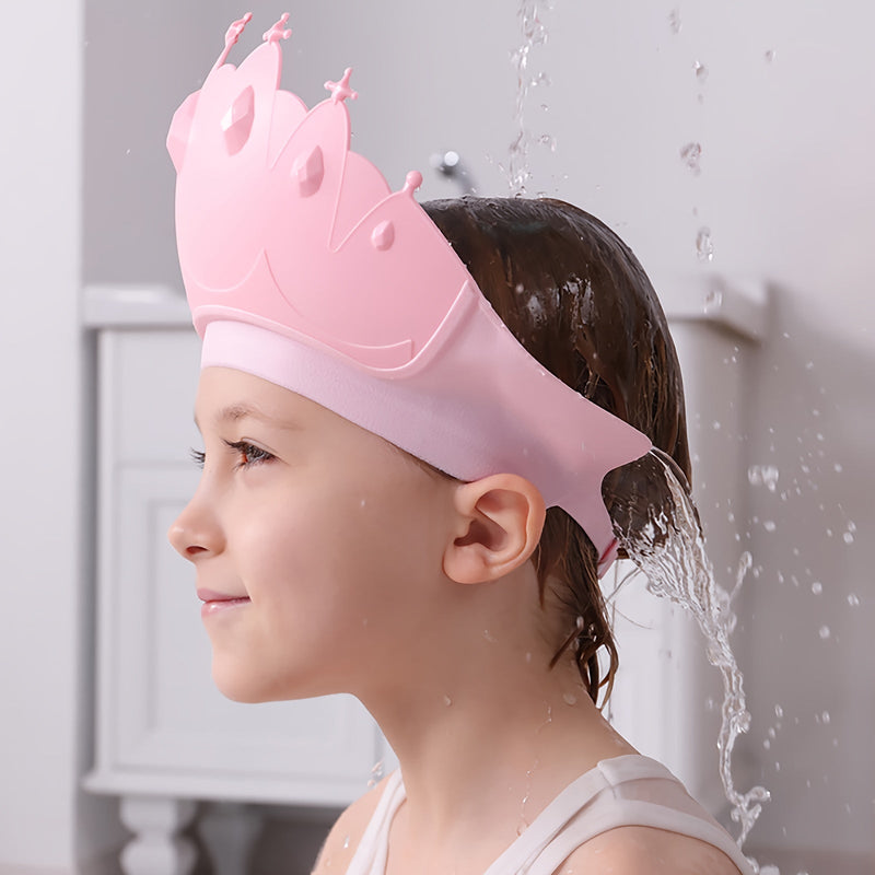 Douchekap voor Kinderen met Oorpuntbescherming - Waterdichte en Verstelbare Badmuts voor Veilig Baden