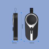 Compacte draadloze oplaadclip - Handige & draagbare stroomvoorziening