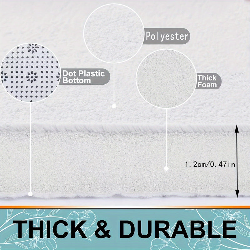 Tropische Bladeren Badmat Set – Absorberend en Comfortabel voor de Badkamer