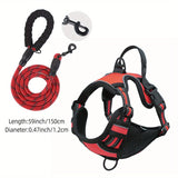 Reflecterend Hondenharnas met Leash Set - Verstelbaar en Veilig voor Wandelen en Training