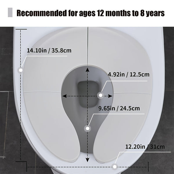 Reisvriendelijk Potty Seat voor Kinderen – Draagbaar en Antislip voor Gemakkelijk Toiletgebruik
