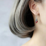 Zilveren Oorbellen met Mythisch Dier – Aelora