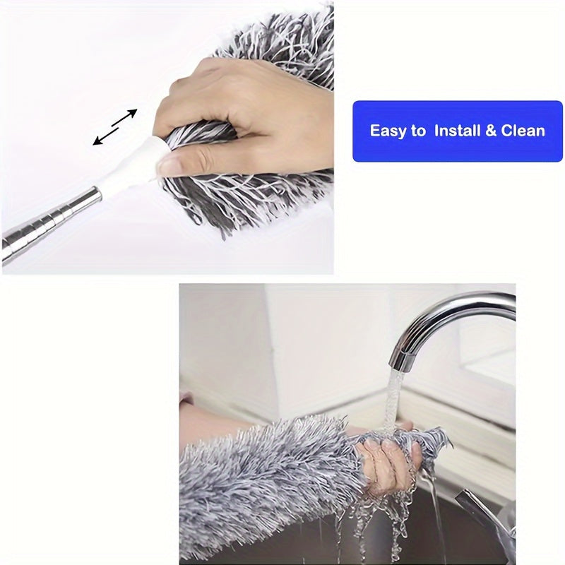 FlexiClean Uitschuifbare Stofwisser – Verstelbaar en Buigzaam