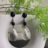 Vintage Schelp Oorbellen – Naia