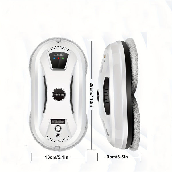 Volledig Automatische Raamreiniger – Intelligente Glasschrobber met Afstandsbediening voor Efficiënt Schoonmaken