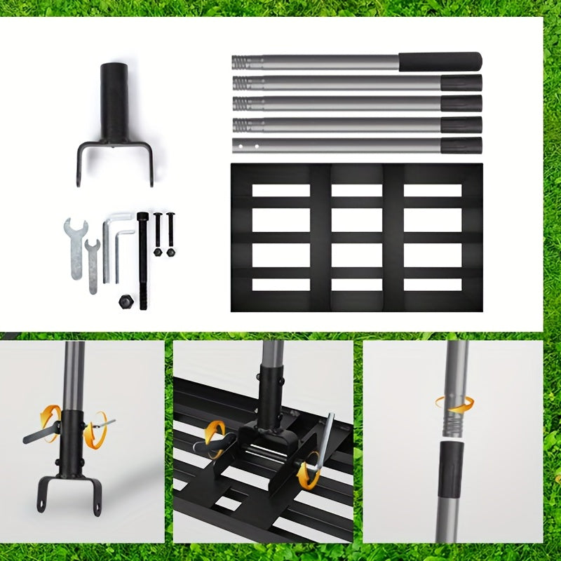 Robuuste Gazonnivelleerder – Efficiënt en Comfortabel