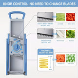 Multifunctionele Groentesnijder – Veilig, Verstelbaar en Met Grote Opvangcapaciteit