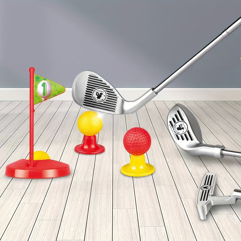 Kinderen Golfset voor Kinderen - Verstelbare Clubs en Doelen voor Eindeloos Speelplezier