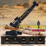 MegaLift RC Hijskraan - Krachtige 360° Bestuurbare Bouwkraan