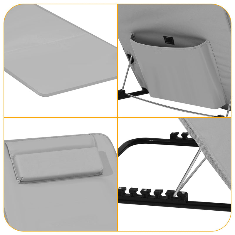 RelaxMate Draagbaar Strandbed – Comfort en Gemak Onderweg