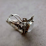 Stijlvolle Vintage-Maansteenring – Clara