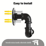 Industriële Toiletrolhouder - Voor een Stijlvolle Badkamer