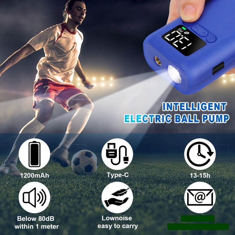 Automatische Balpomp 20 PSI – Snel en Handig voor Diverse Sportballen
