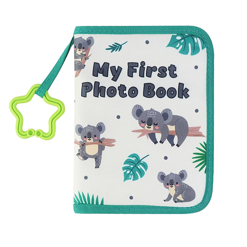 Giraffe Themed Fotoalbum – Duurzaam Herinneringenboek voor Baby's Eerste Foto's