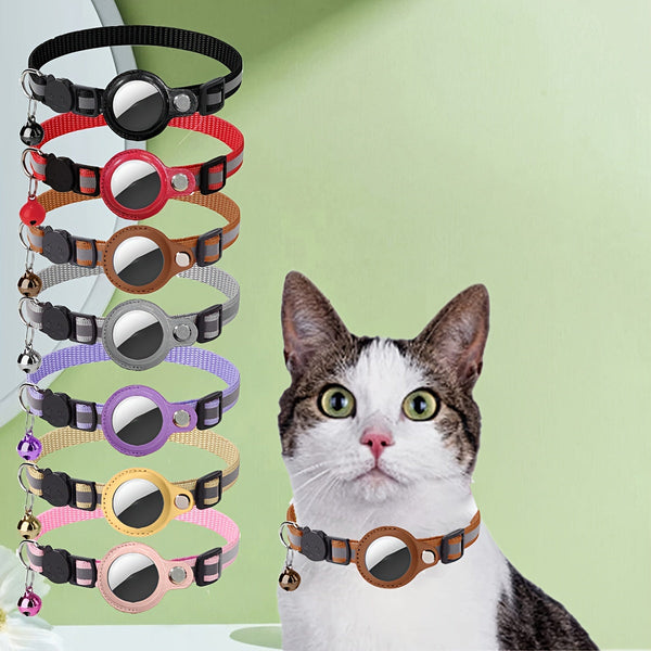 Reflecterende Kattenhalsband – Veiligheidsbuckle en Bel voor Extra Zichtbaarheid