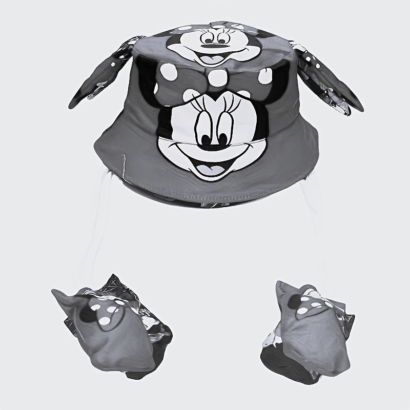 Bewegende Oren Fisherman Hoed voor Kinderen – Schattig Cartoon Stitch Design
