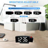 Digitale Projectie Wekker – LED Display en Snoozefunctie met Verstelbare Helderheid