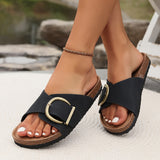 Britta | Orthopedische Slippers met Gesp en Elegante Stijl