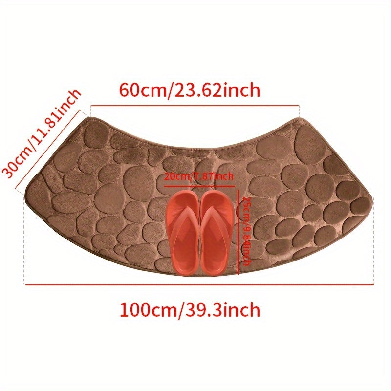 Cobblestone Badmat - Voor Comfortabele Badervaringen