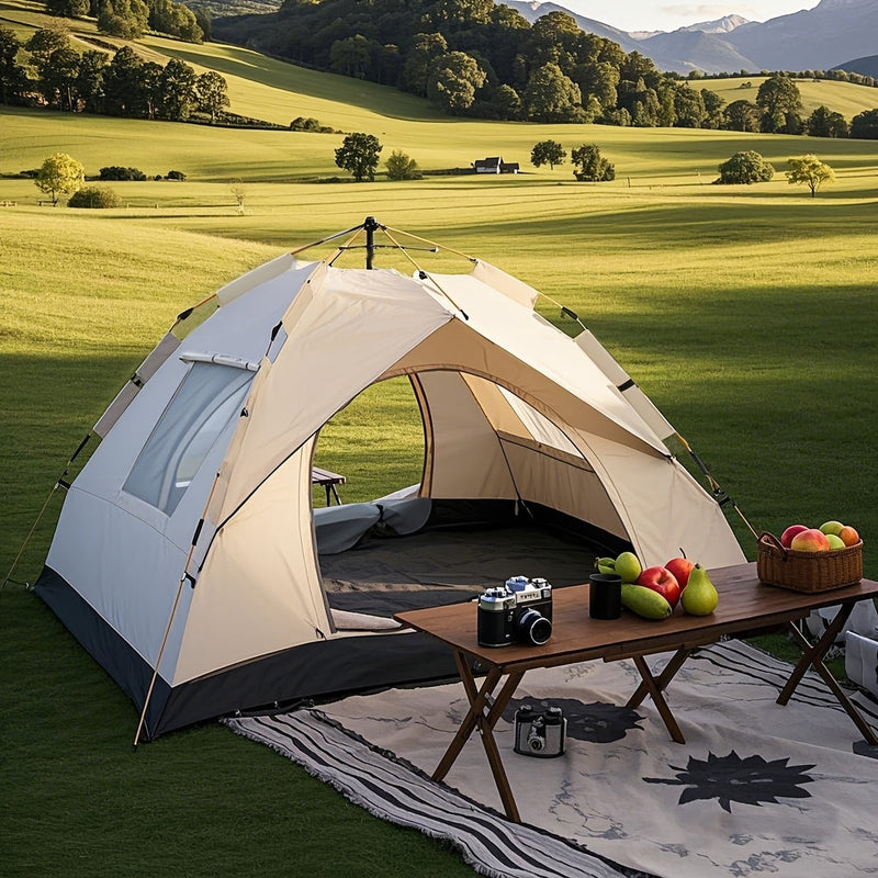 QuickCamp Opklapbare Tent – Comfort en Bescherming voor Elke Outdoor Trip