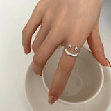 Smiley Verstelbare Ring – Mila