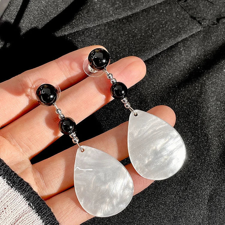 Vintage Schelp Oorbellen – Naia