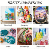 Acrylverf Set – 28 Stuks, Inclusief 18 Kleuren Acrylverf en 10 Penselen