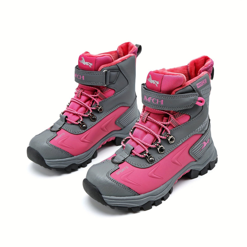 Dames High-Top Snowboots – Antislip Wandelschoenen met Warme Voering