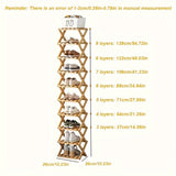 Slimme Bamboe Schoenenrek – Compact en Praktisch voor Elke Entree