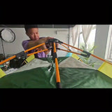 Snelle Opzet 4-Persoons Camping Tent – Ademend en Winddicht Schuilplaats