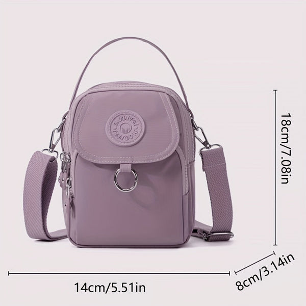 Lichte Crossbody Tas voor Dames – Compact en Stijlvol voor Dagelijks Gebruik